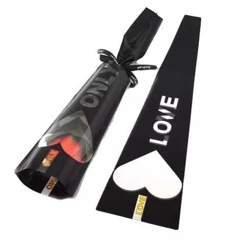 S1 Love Transparent Heart Sleeve