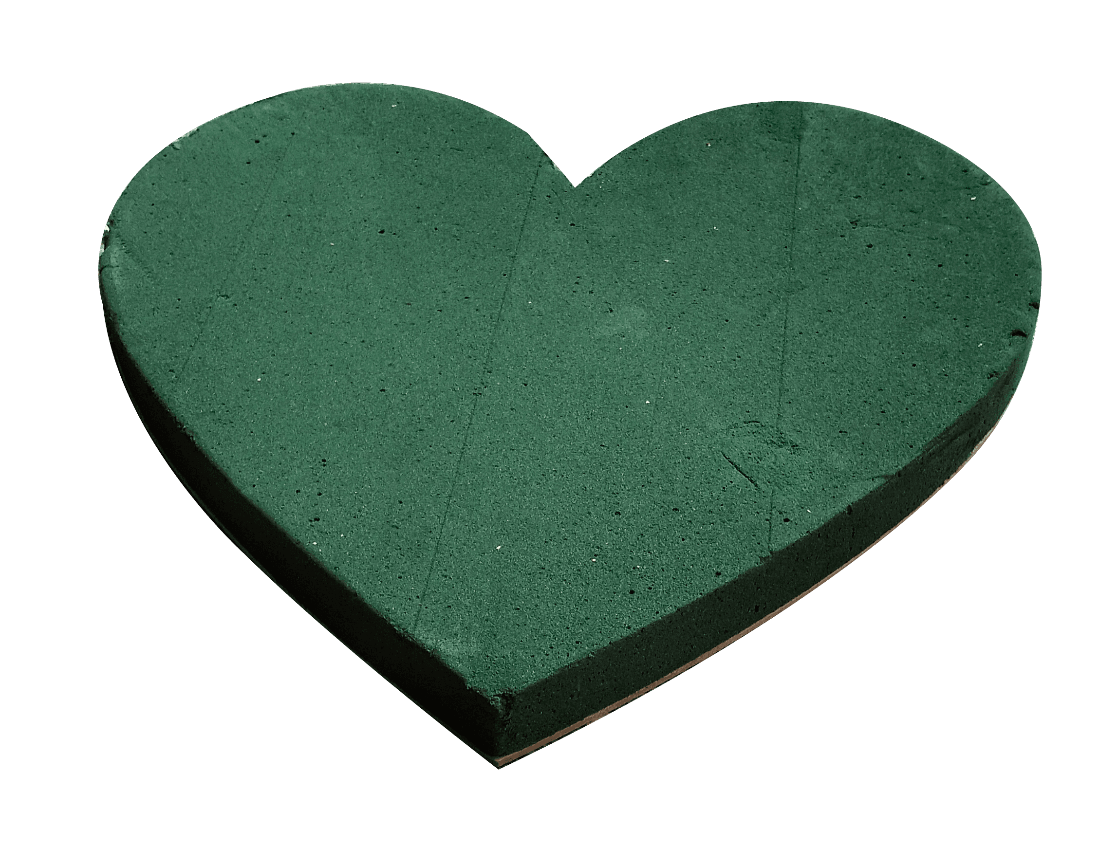 Floral foam Hearts with Ply Base