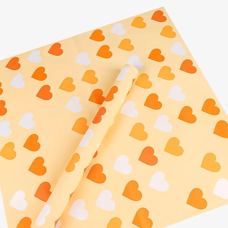 D32 Neon Heart Printed